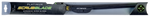 a wiper blade in its metallic colored packaging 