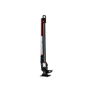 a jack with a red handle