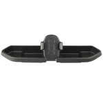 a dark grey 2 sided tray