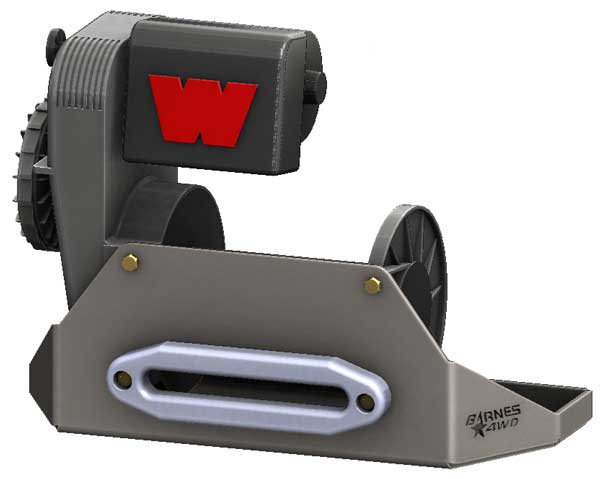 a winch plate